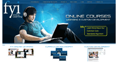 Desktop Screenshot of fyionlinelearning.com